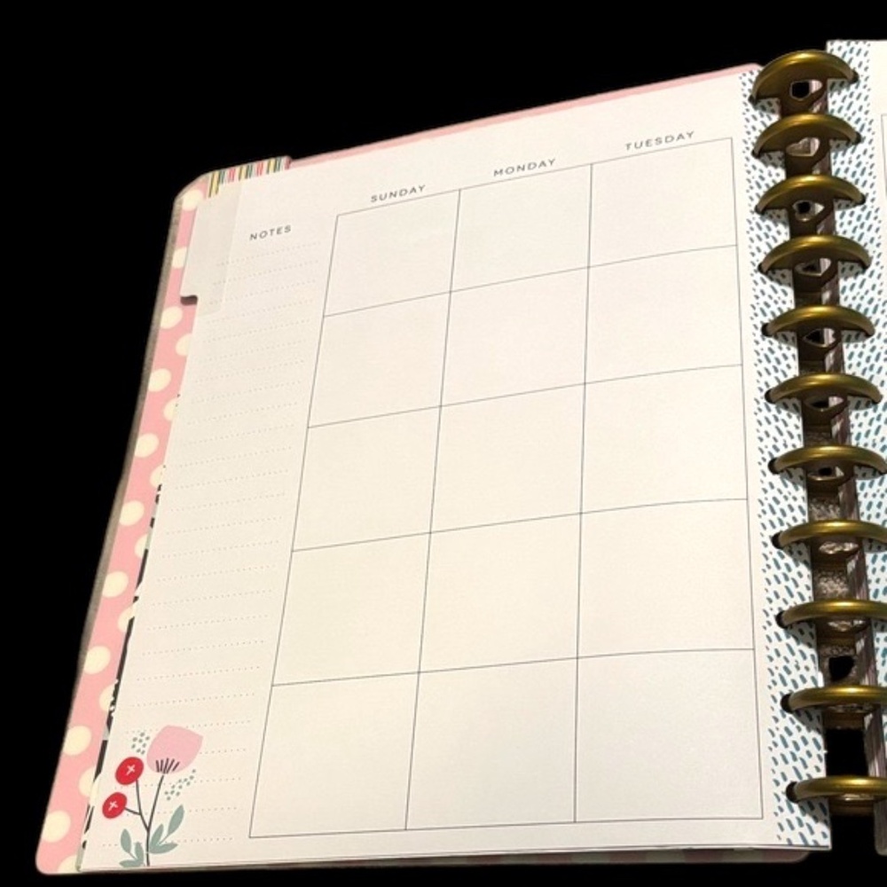 NWOT-The Happy Planner Create 365 Gray Cover - Picture 9 of 12